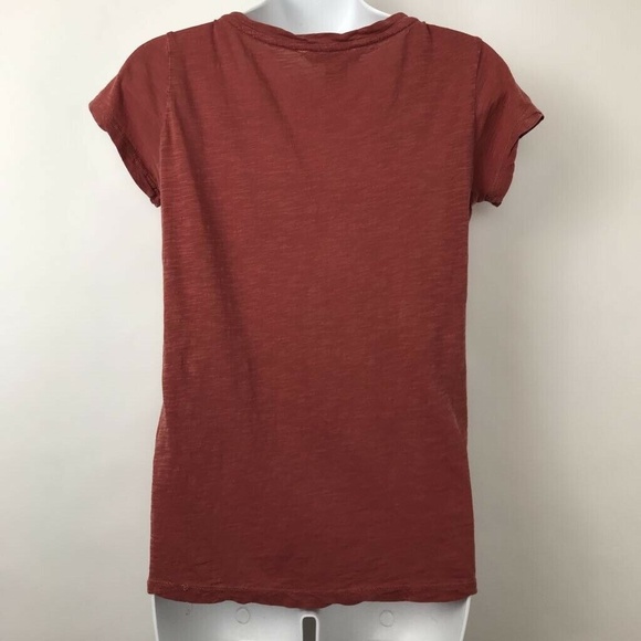 Lucky Brand Blouse Floral Scoop Embroidered Sz XS - Picture 4 of 8